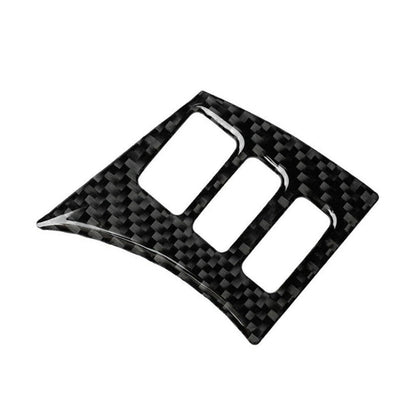 Carbon Fiber 4x Interior Steering Wheel Panel Cover for Nissan 350Z (2006-2009)