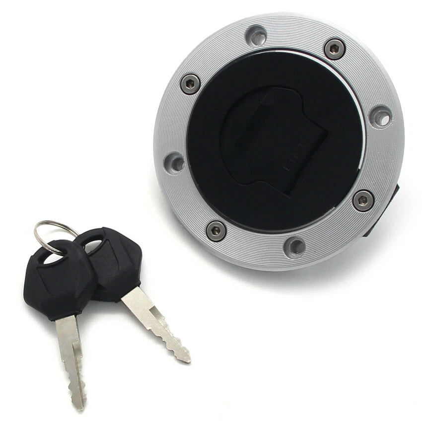 Fuel Gas Tank Cap Cover Keys for Suzuki RF400 DR800 DL650 V-Strom (1996-2023)