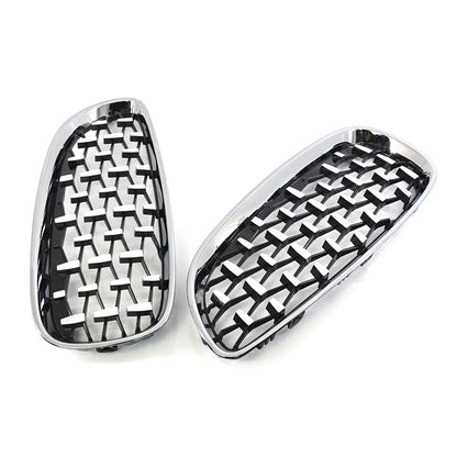 Front Grille Diamond Meteor Style Chrome Grill for BMW Z4 E89 (2009-2016)