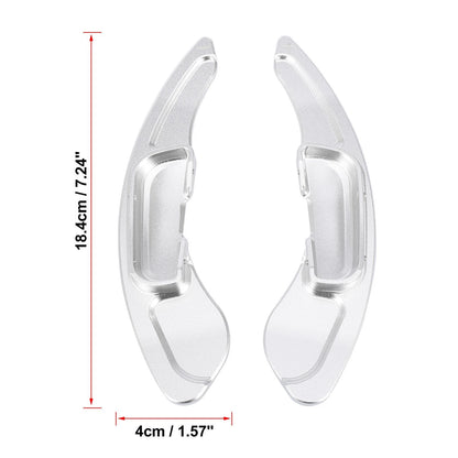 Silver Tone Steering Wheel Shift Paddle Shifter for Mazda 3 Axela (14-20)