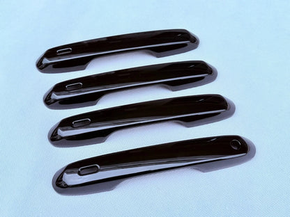4 x Gloss Black Side Door Handle Cover Trim for Toyota Grand Highlander (2024-2025)