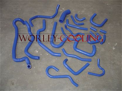 22pc Silicone Radiator Hose Set for Nissan Silvia/180SX/200SX S13 (89-94)