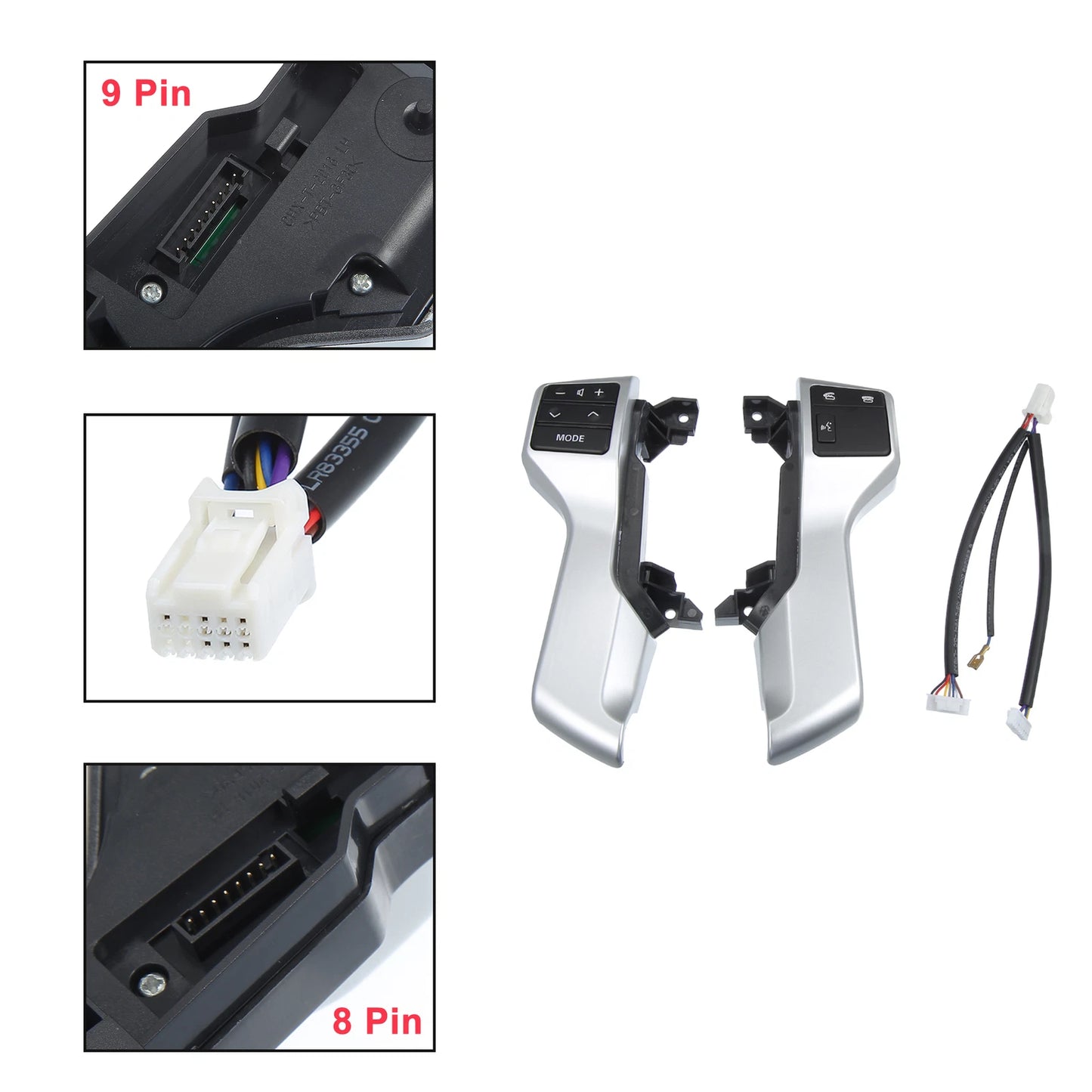 Steering Wheel Cruise Volume Control Switch for Toyota Land Cruiser Prado (2003-2023)