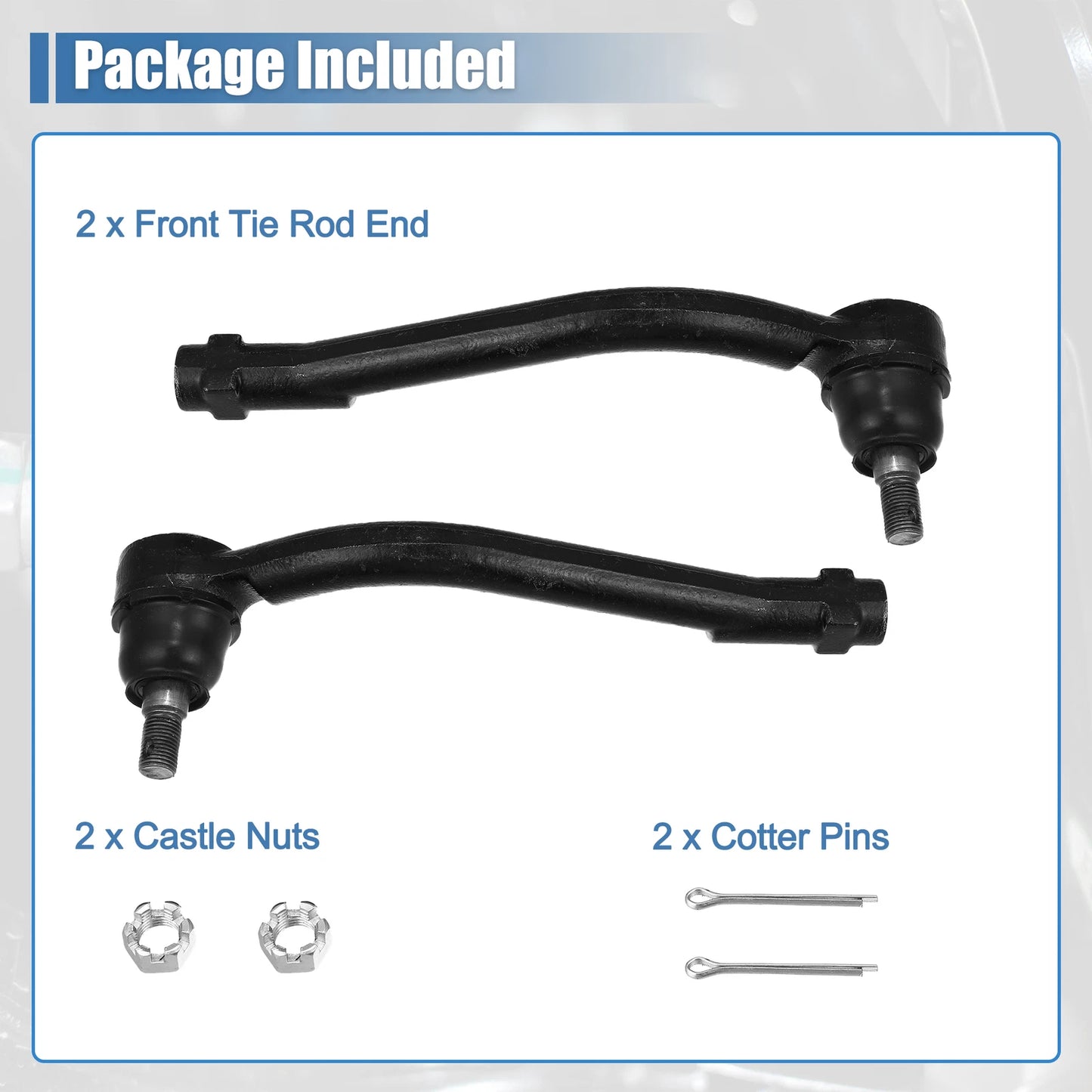 Front Suspension Steering Tie Rod Ends for Hyundai