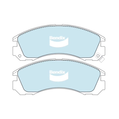 HD Front Disc Brake Pads Set for Mitsubishi Galant HH 4cyl 4G63 (1990-1992)