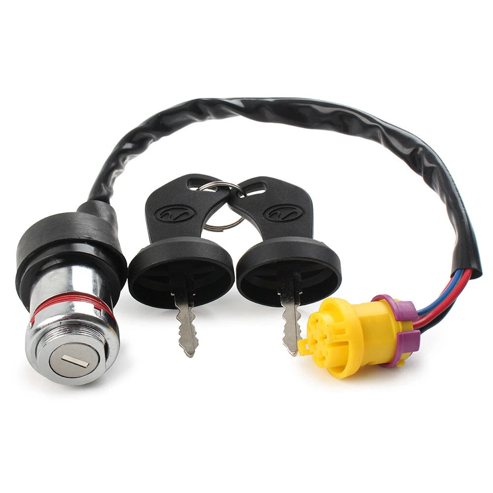 Ignition Key Switch for Linhai Bighorn 260 300 400 ATV Waterproof (2005-2023)