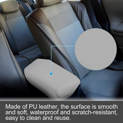 Faux Leather Center Console Armrest Cover for Honda Civic (2012-2015)
