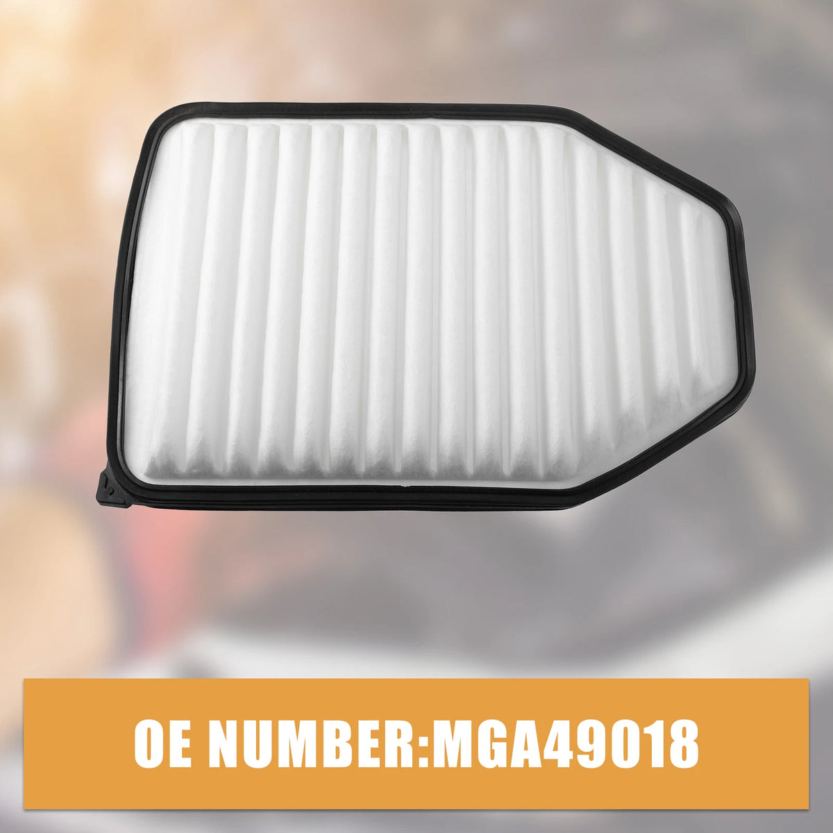Car Engine Air Filter MGA49018 for Jeep Wrangler JK V6 3.6L (2007-2018)