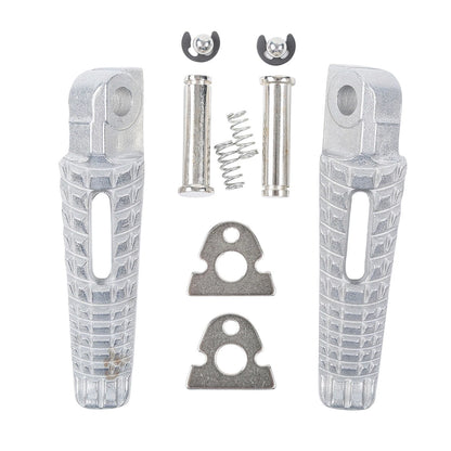 Rear Passenger Footrests Footpegs Bracket Set for Suzuki GSXR1000 (2007-2008)