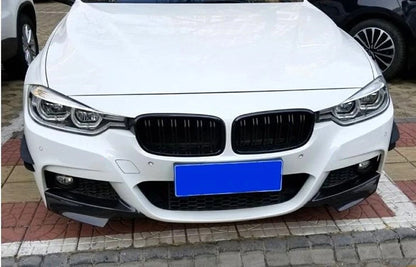 Gloss Black Front Bumper Splitter Lip for BMW F30 M Sport (2012-2018)