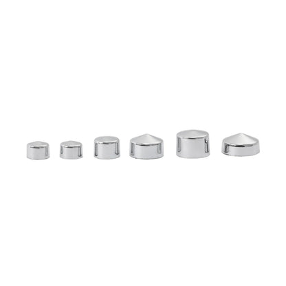 Chrome Bolt Topper Caps for Harley Davidson Electra Glide 2007-2013