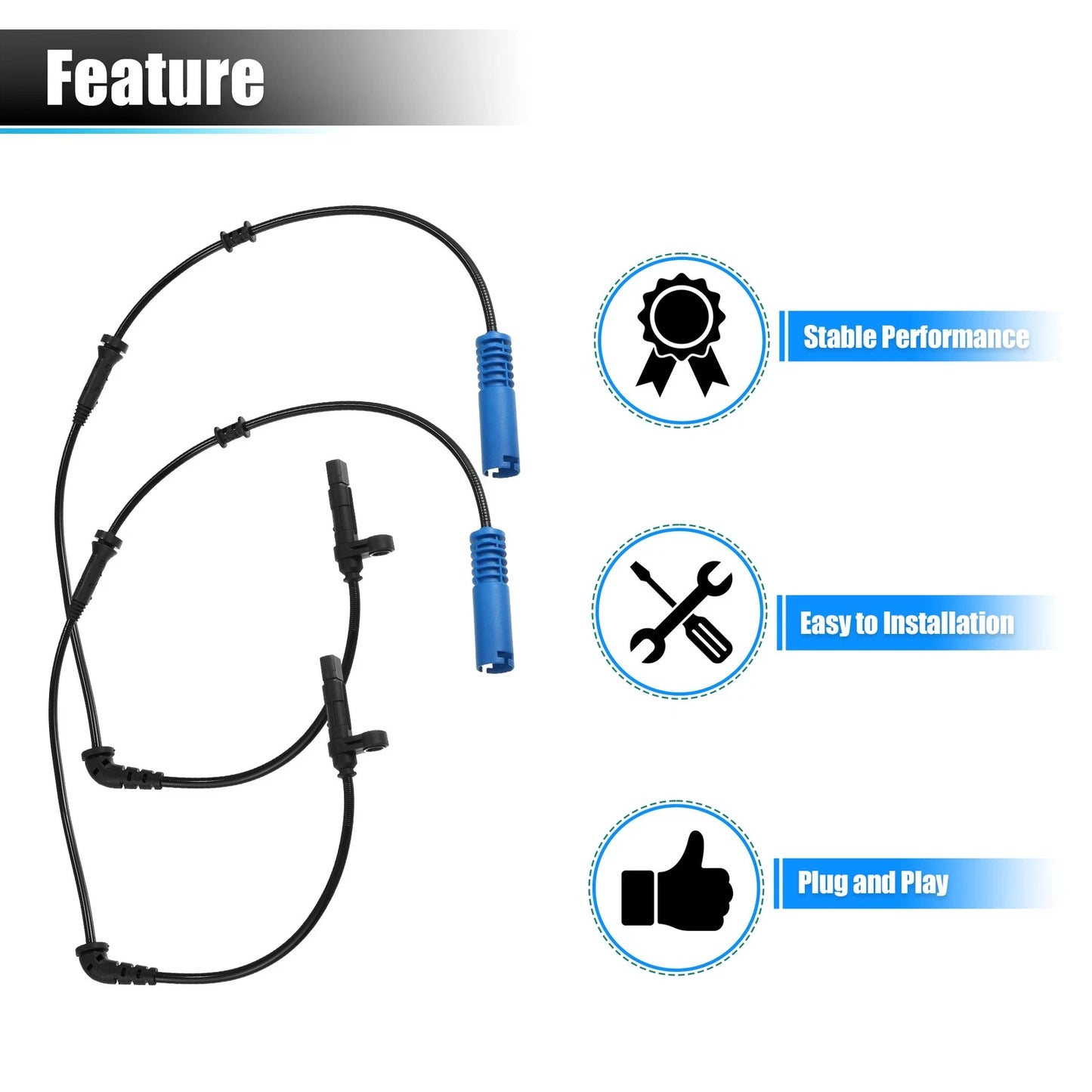Front ABS Wheel Speed Sensors for Mini Cooper (2002-2008)