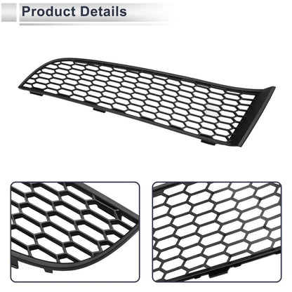 Left Front Fog Light Grill for BMW 740i (2011-2015) - 1 x Black Cover