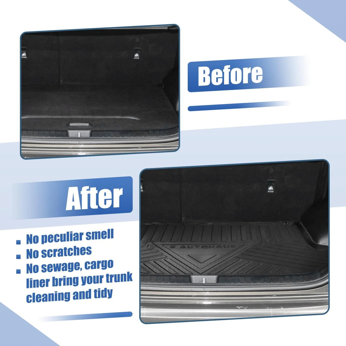 TPE Cargo Liner Trunk Mat for Kia Seltos (2020-2022)