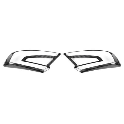 Carbon Fiber Rear Lamp Taillight Frame Cover Trim for Subaru WRX 2022-2023