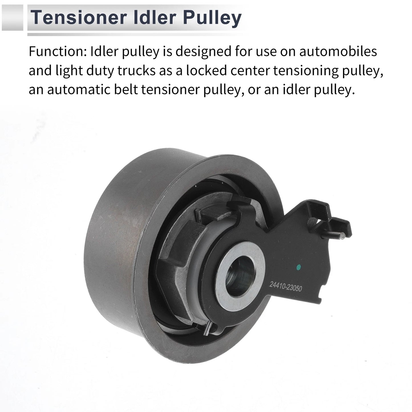 Drive Belt Idler Pulley for Hyundai Tucson (2005-2009) 1 Pc