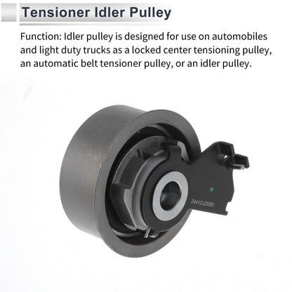 Drive Belt Idler Pulley for Hyundai Tucson (2005-2009) 1 Pc