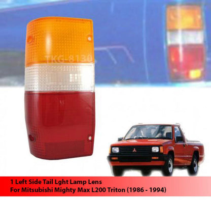 LH Rear Tail Light Lenses for Mitsubishi  L200 Triton (1986-1994)