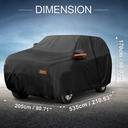 Waterproof Aluminum Film Car Cover for Toyota Sequoia (2001-2023)