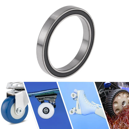 6808DD 40x52x7mm Deep Groove Ball Bearings for Scooter Skateboard Wheel