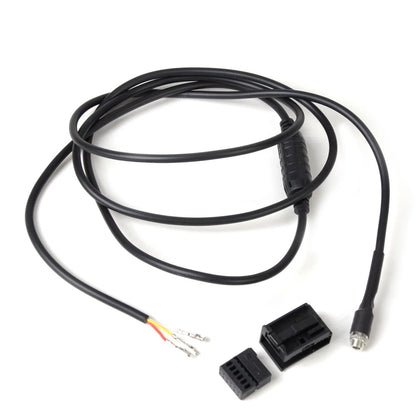 35mm AUX In Jack Male Female Adapter Cable for BMW 5 6 Series (2006-2010)
