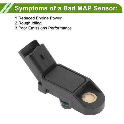 MAP Sensor for PEUGEOT 307 2.0 16V (2001-2008)