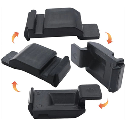 4 Pcs Door Lock Striker for Benz W123 240D 280E 300D (1976-1985)