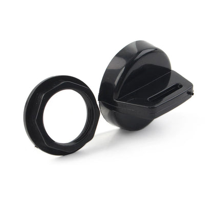 Black ABS Ignition Key Cover w/Nut for Polaris RZR XP 800-1000 Ranger Sportsman