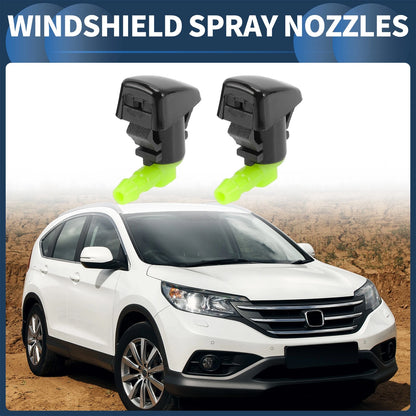 Front Windshield Washer Nozzles Set for Ford Edge (2007-2011)