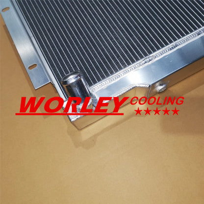 44mm Aluminum Radiator for Jeep CJ5/CJ6/CJ7 3.8L-5.0L (1970-1986)