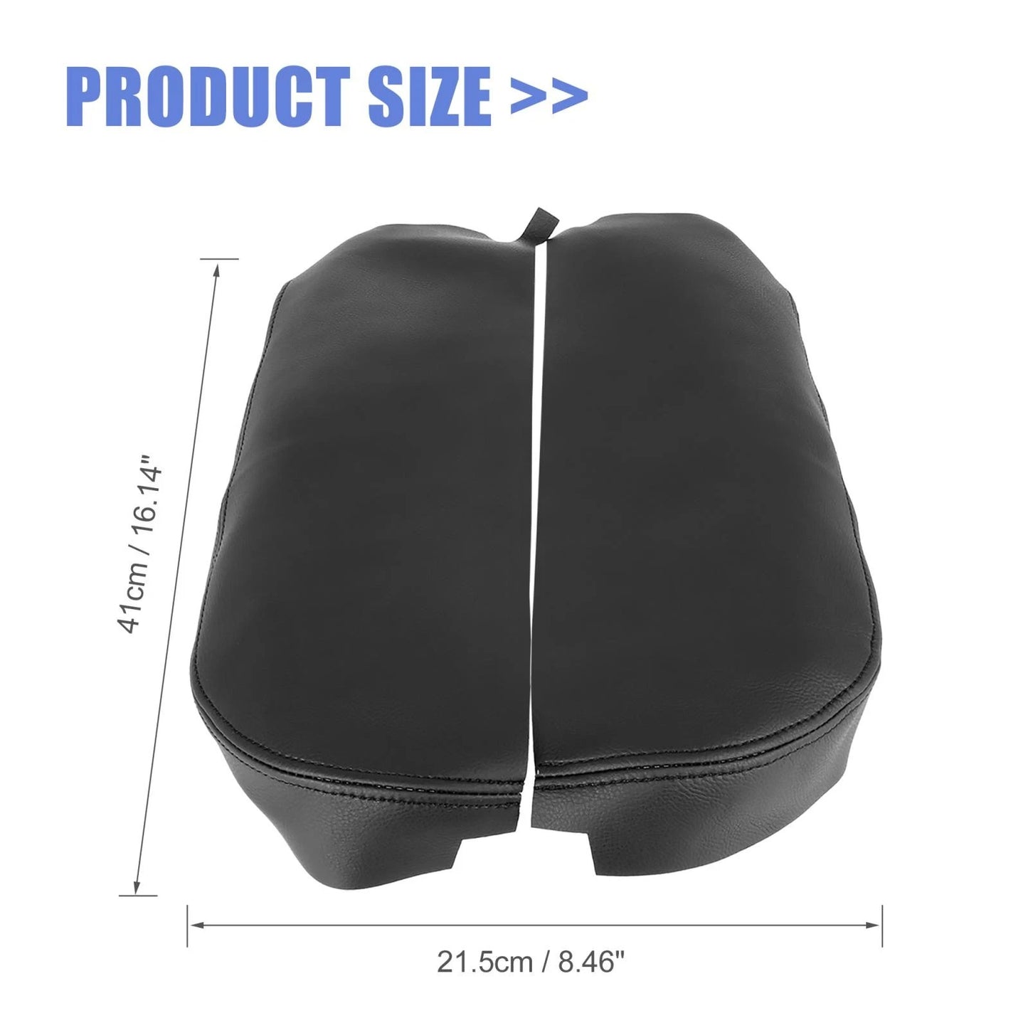 1 Pair Console Lid Armrest Cover Protector for Acura MDX (2007-2013)
