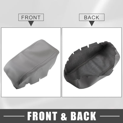 Center Console Seat Armrest Cover for Jeep Grand Cherokee Gray (2011-2020)