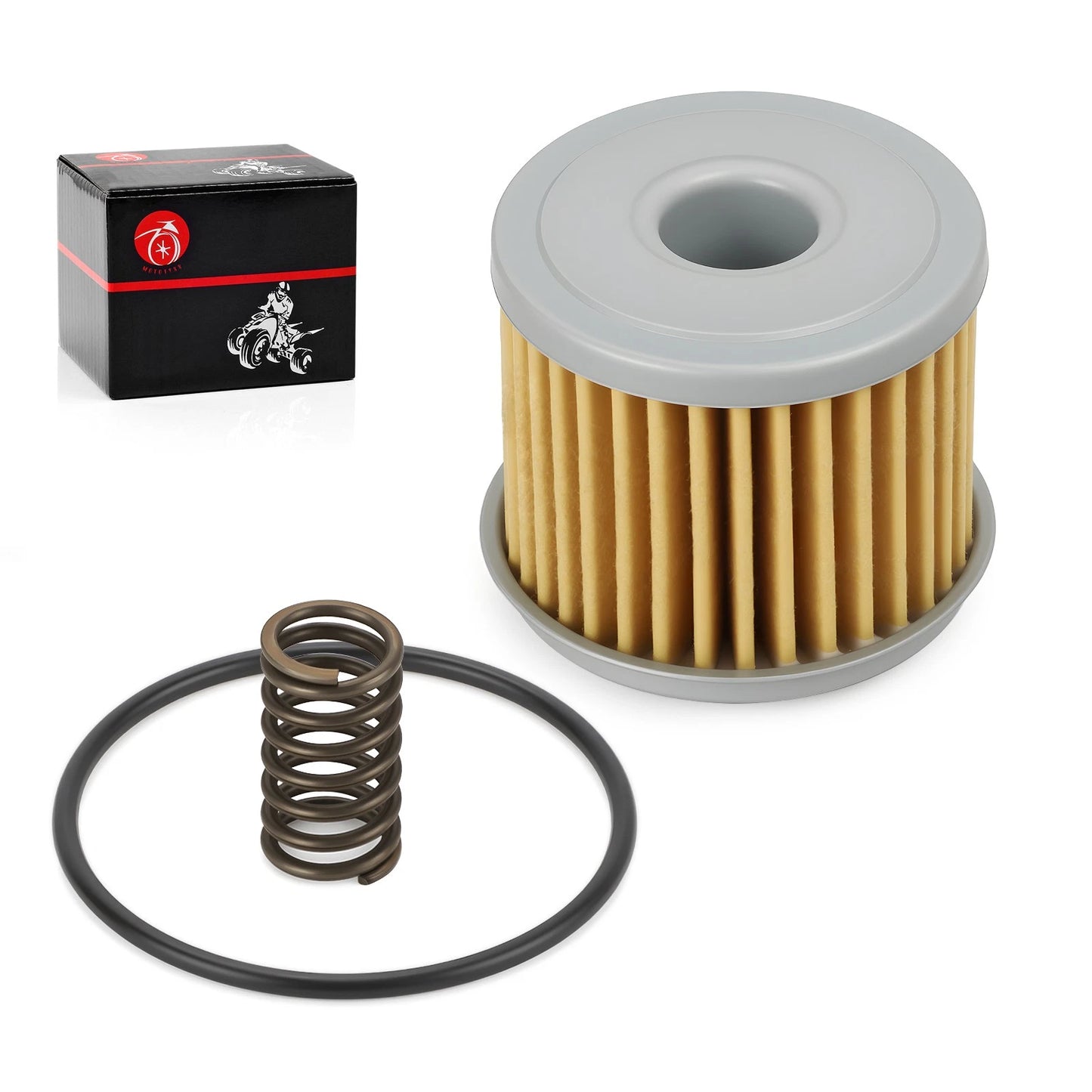 Oil Filter w/ O-Ring Spring for Honda CRF150R CRF250X/R/RX CRF450 (2007–2023)