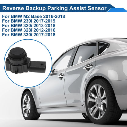 Reverse Backup Parking Sensor for BMW M2 Base Black (2016-2018)