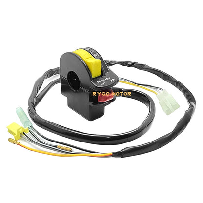 Handlebar Stop Kill Switch Headlight for Suzuki Quadsport LT250S(1989–1990)