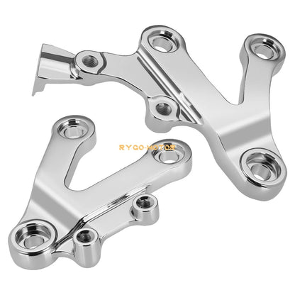 Footrest Footpeg Brackets for Kawasaki Ninja ZX-6R ZX-9R ZZR600 (1998–2008)
