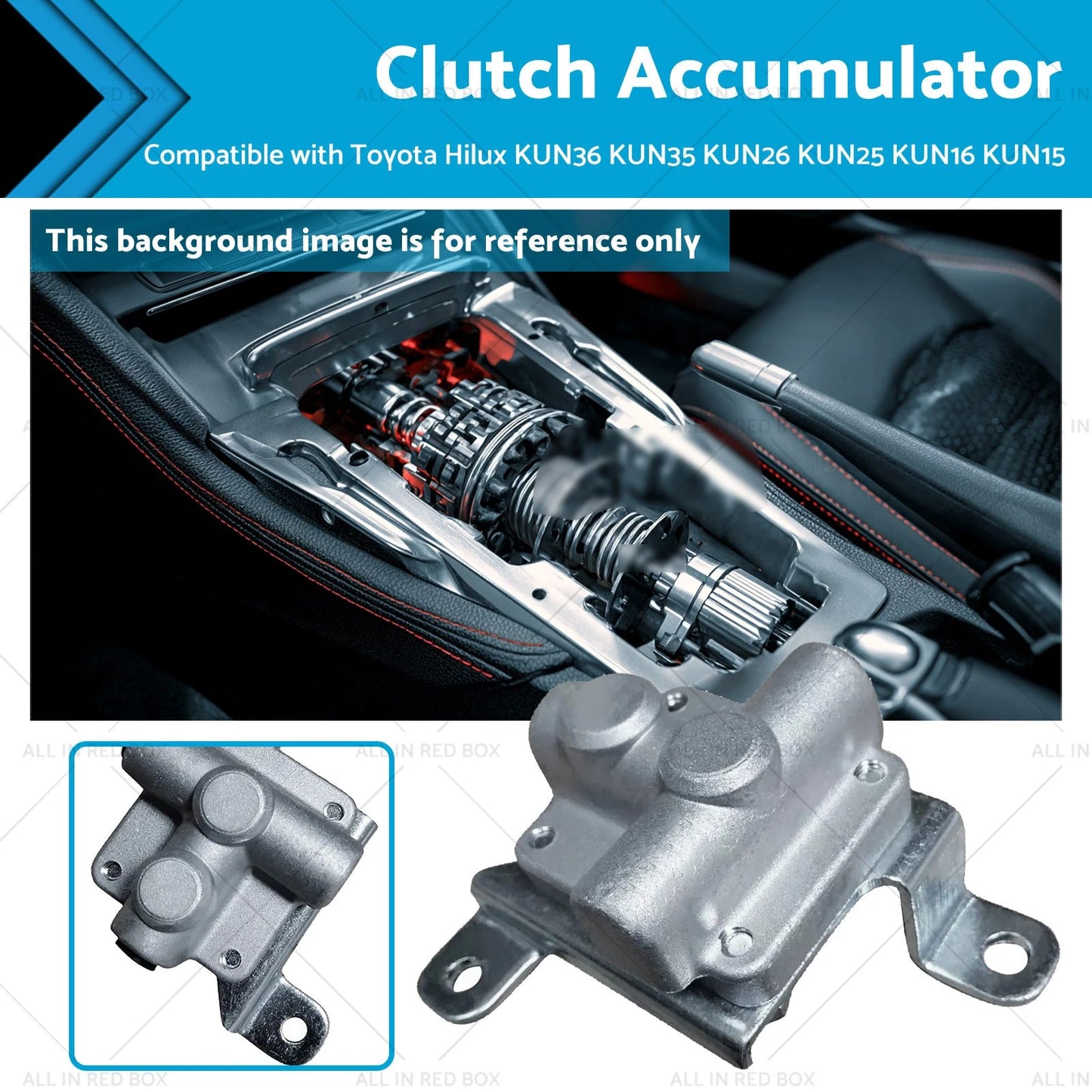 Clutch Accumulator for Toyota Hilux KUN15 KUN25 KUN35 KUN36 (2004-2016)