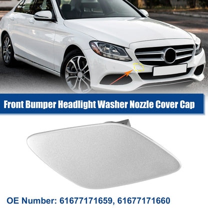 Bumper Headlight Washer Nozzle Cover for BMW 328
