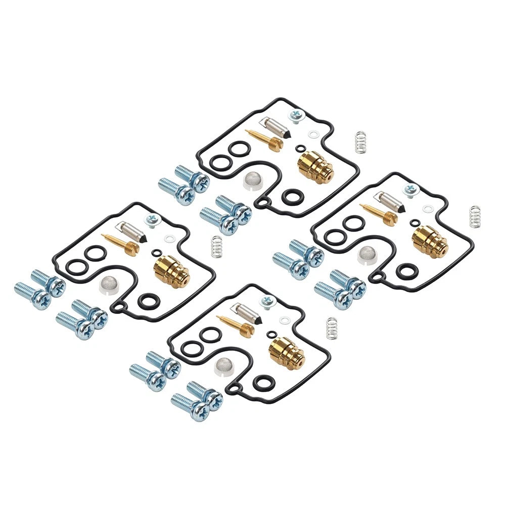 4 Sets Carburetor Repair Kit for Suzuki GSXR600 GSX-R 600 (1997-2000)