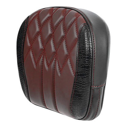 Passenger Sissy Bar Backrest Pad for Harley Touring Electra Glide