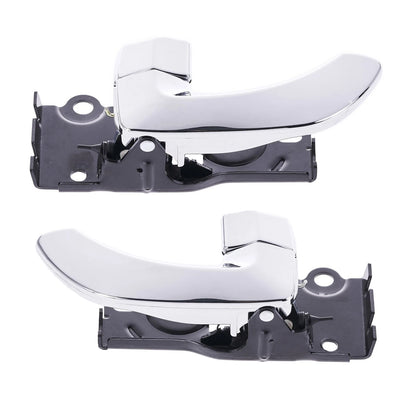 Door Handle Inner Set of 4 Chrome for Hyundai Santa Fe (2000-2005)