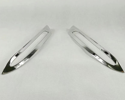 ABS Chrome Rear Fog Light Lamp Cover Trim for Mercedes-Benz GLC300 (2016-2019)