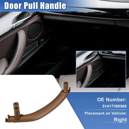 Right Interior Door Handle for BMW X5, X6 (2014-2018) - 1 x Handle