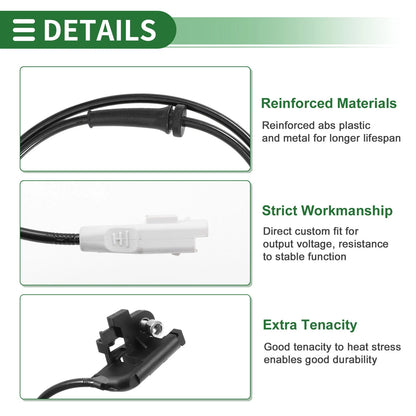 ABS Wheel Speed Sensor for PEUGEOT 307 (2001-2008)