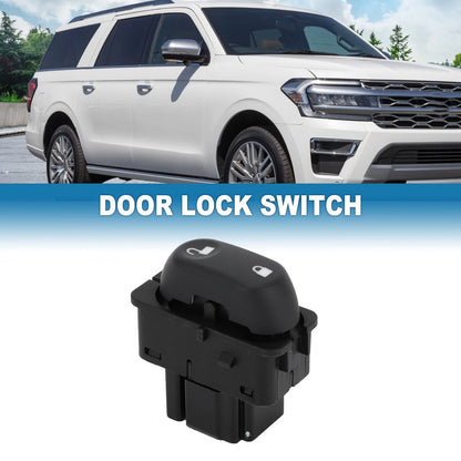 Car Door Lock Switch for Ford Expedition Explorer Taurus Black