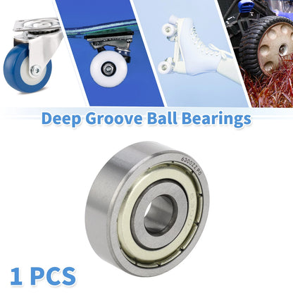 6300ZZ Deep Groove Ball Bearing 10x35x11mm 1 Pc for Scooter Skateboard Wheel