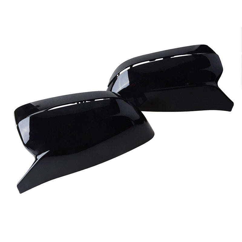 Gloss Black Side Mirror Cover Caps for BMW G20 G21 G22 G30 G31 G11 G14 G15 (2019-2023)