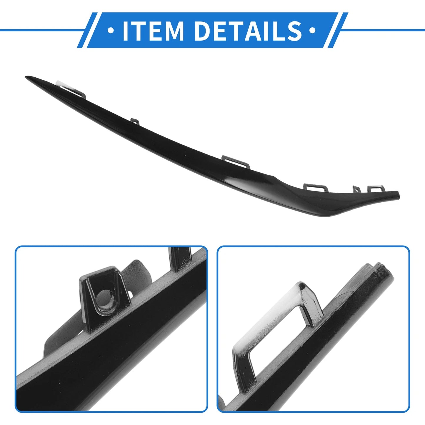 Front Right Bumper Grille Trim for Mercedes-Benz W117 CLA (2017-2019)