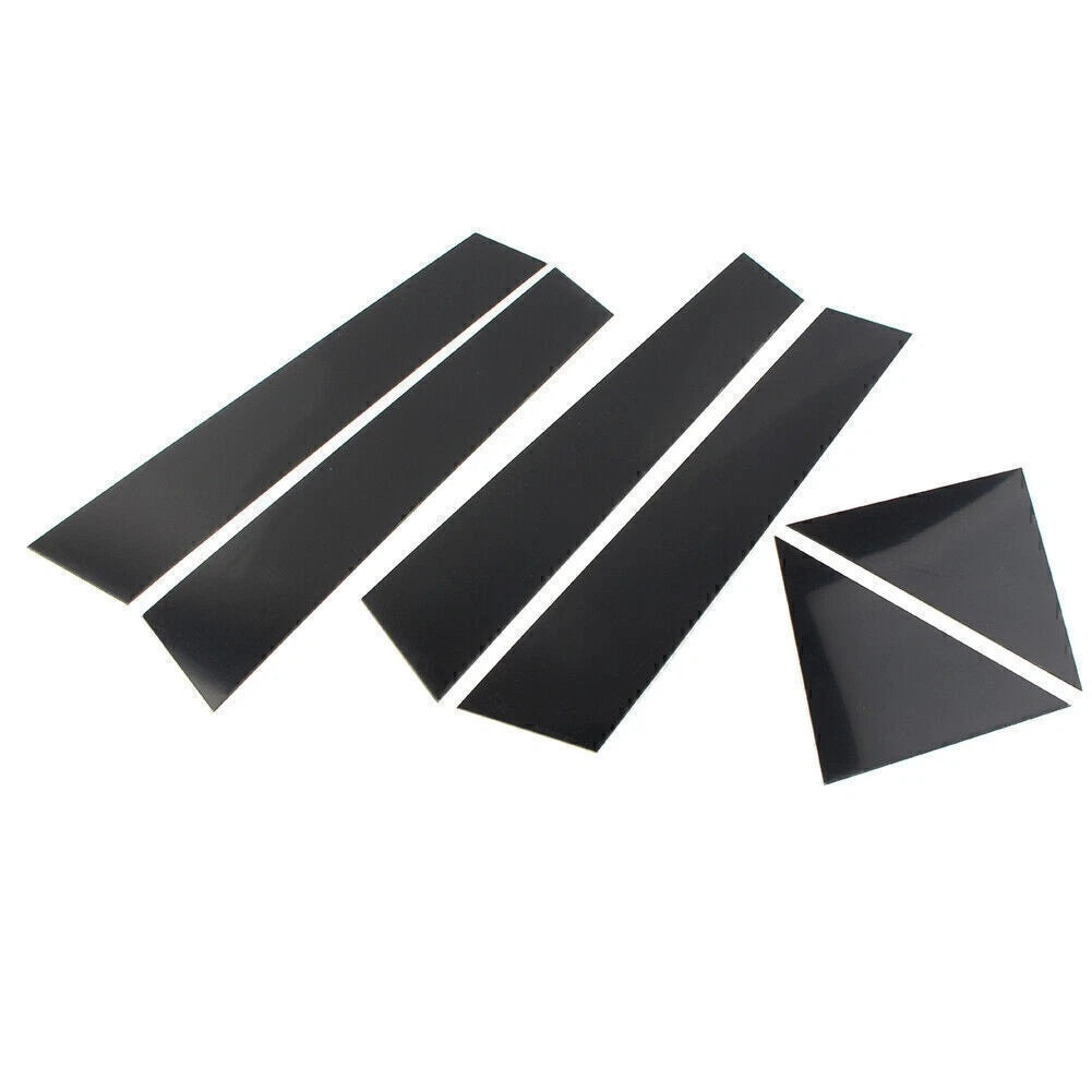 Door Trim Cover Kit for Chrysler 300/300C, Dodge Magnum, Black Pillar Posts (2005-2010)