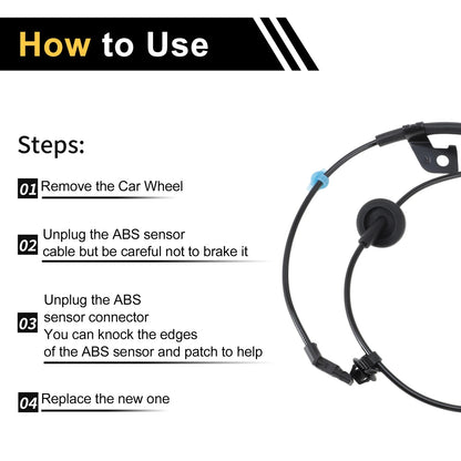 ABS Wheel Speed Sensor for Mitsubishi Outlander (2003-2023)